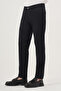Men's Black Summer Cotton Side Pocket Slim Fit Chino Pants - 2