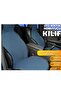 Mattress Rug 3-Piece Luxury Set Anti-Sweat Black Blue Klf003