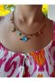 Planet Detail Multi Charmed Steel Necklace 45 cm - 5
