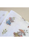 100% Cotton Muslin Elephant Patterned 3-Piece Sweat Cloth 50X50 cm Newborn Baby Sweat Cloth Multi-Purpose Muslin Cloth Set - 5