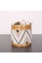 صندوق تخزين من الخيزران المطرز بالي مقاس L 20x23 سم - 2