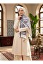 100% Pure Silk Shawl Thin Satin Voile Woven Floral Pattern Silver Color 90X210 Shawl - 5