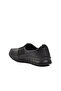 Black Women's Genuine Leather Flat Casual Casual Shoes - 4