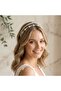 Fully Handmade Crystal Stone Stylish and Elegant Engagement Henna and Bindall Crown and Hair Accessory