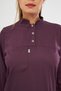 Hijab Light Plum Lycra Women Medical Uniform Doctor and Nurse Jersey Scrubs Surgical Suit - 5