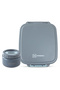 Mega Flex Bento Lunch Box 1864ml, Leakproof Lunch Container with Integrated 250ml Insulated Food Jar- Graphite - 4
