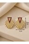 Xuping Rose Color, Red Mineli Yelpazr Earrings Acr9947 - 3