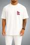 Oversize Nepal Flag Pocket Printed Unisex T-Shirt