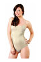 876 K-14 Women's Thin Strap Corset Slip Bodysuit