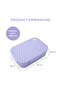 Smart Serve Bento Lunch Box 980ml - Lavender Diamond - 8