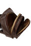 Gk66 Women's Backpack Suitable for Daily Use with Knitted Motif Covered Bag in Brown Color - 6