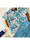 Miniğimincicileri Baby This Stylish Baby Suit with This Cute Character Shirt - Blue - 3