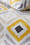 Enza Double Cotton Duvet Cover Set |   4 Pieces |   Set with Sheets and Pillows - 6