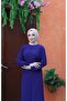 Complete Long Dress with Pleats and Belt - 2
