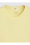 Women's Favorite Cotton Yellow T-Shirt - 008C4-0000 - 4