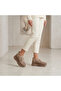 Women's gold stone detailed comfortable chic sneakers - 3