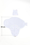 100% Cotton Swaddle Blanket for 0-3 Months Baby, Velcro Fastening, Soft Combed Cotton Fabric, Breathable Fabric - 6