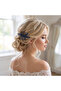 Stylish and Elegant Wedding and Engagement Bridal Crown and Hair Accessory with Completely Handmade Crystal Stones - 2