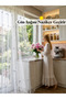 Tulle Curtain with Butterfly Pattern, No Ironing Required, 1E 2-Layer Sparse Pleats, Suitable for Living Room, Kitchen, Balcony and Children's Room - 2