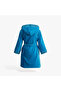 Power Comfort Series Children's Bathrobe Blue, Oeko Tex Standard 100 Certified 100% Aegean Cotton - 2