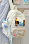 Felt Puppy Dog Kids Backpack White - 5