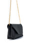 Envelope Cover Self-Chain Women's Crossbody Bag Mina Silvery Black - 3