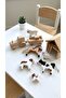 Waldorf Wooden Animal Farm Set 6 Pieces - 8