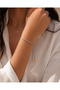 Silver Thread Bracelet |   Adjustable Women's Bracelet |   Minimal Elegant Design - 3