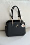 Premium Series Women's Hand and Shoulder Bag with Gold Emblem Cross Strap Shoulder Bag En26 Size20 - 5