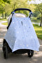Baby Stroller Cover and Nursing Cover – Multifunctional and Comfortable Use, Cotton Fabric - 4