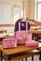 Set of 3 Children's Primary School Bags with Pen Holder and Lunch Bag Backpack Rlx-1911