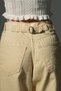 Buckle Detailed Loose Fit Wide Leg Comfortable Baggy Jean Jeans Loose Women's Pants @Milano - 5