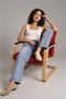 Beige Suede Women's Classic Shoes - 2