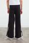 Girl's Tracksuit Pants with Side Stripes and Ribbons - 5