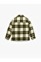 Long Sleeve Classic Collar Pocket Detailed Lumberjack Shirt - 5