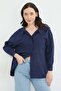 Basic Single Pocket Oversize Shirt - 2