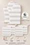 6 Piece Oven Gloves and Pot Holder Kitchen Set & 220 Degree Heat Resistant