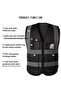 black HACHANLUN Black Reflective Vest Vest Reflective Vest Traffic Riding Vest Overalls Multi-pocket - 4