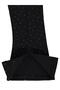 2-5 Years Old Tights with Stones and Slits - Black - 3