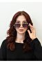 Unisex Pilot Sunglasses Gold Color Frame Gradient Glass Uv Protection York C4 - 3