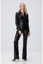 Siyah Payetli Pantolon