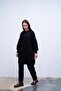Single Pocket Knitted Sweater Black - 2