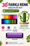 Set of 30 Mixed Color Sewing Threads |   500 Meters Each |   Suitable for Hand and Machine Sewing - 2