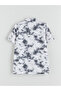 Lcw Kidswhite Tie-Dye Patterned Boy's Shirt - 3