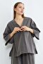 Single Button TENCEL™ Fabric Oversized Jacket - 5