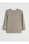 Original Oval Collar Patterned Blouse - 5
