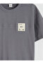 Original Oval Collar Printed Boy's T-Shirt - 6