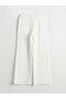 Trendlucky Women's Textured Trousers with Elastic Waist and Difference in Color - 6
