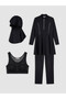 Lcw Dream Black High Neck Women's Hijab Swimsuit - 5