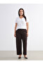 Esvab • Modern & Distinctive Wide-Leg Women's Trousers with Waist Drawstring - 3